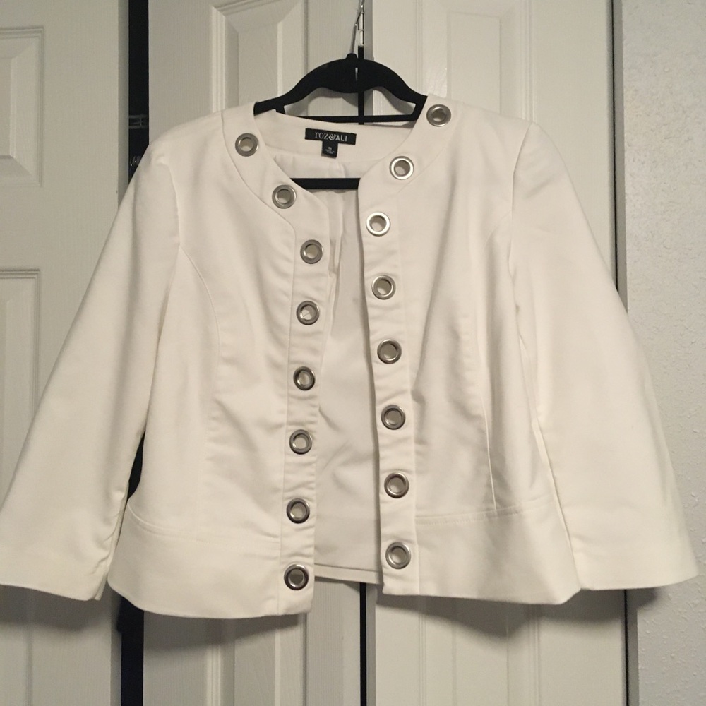 White Roz & Ali Jacket